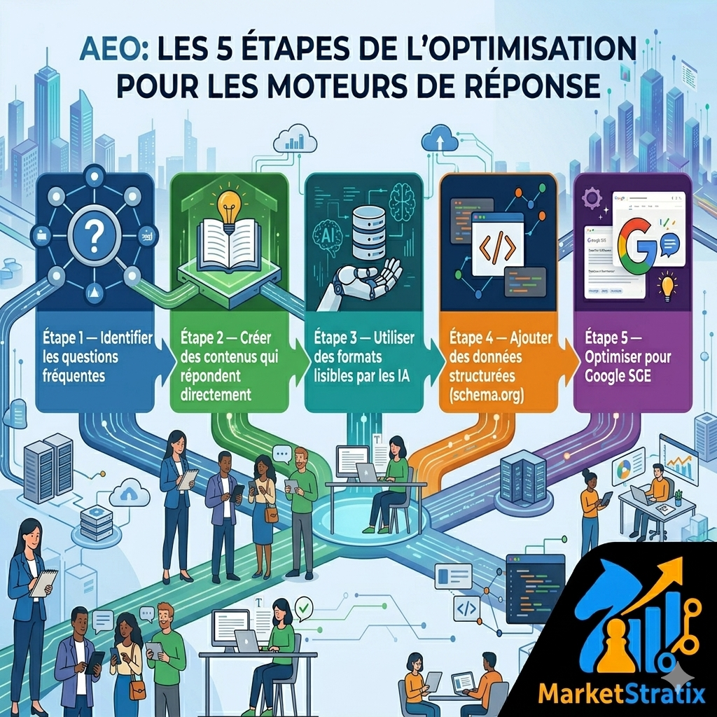 5 etapes du AEO Marketstratix blog