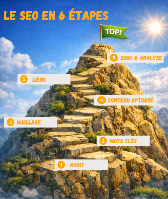 SEO 6 etapes