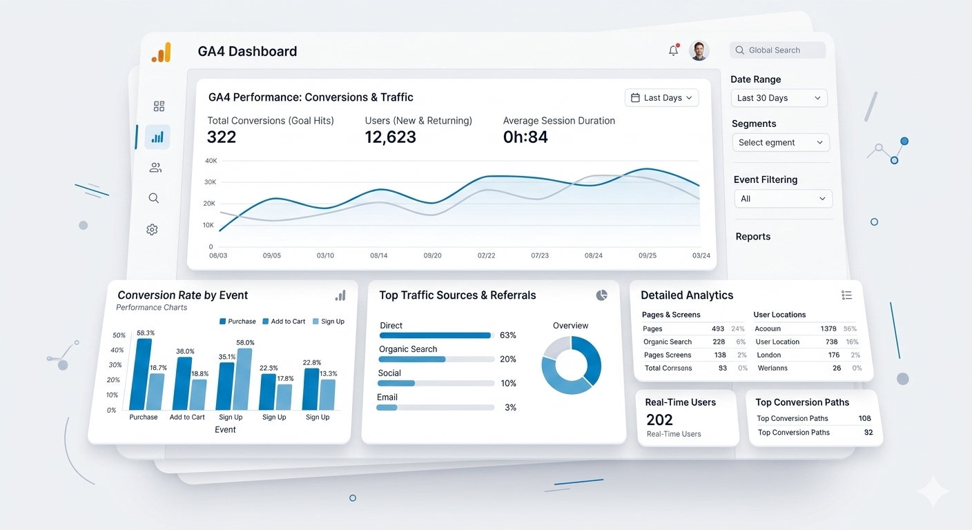 Home 13 Tableau de bord analytics